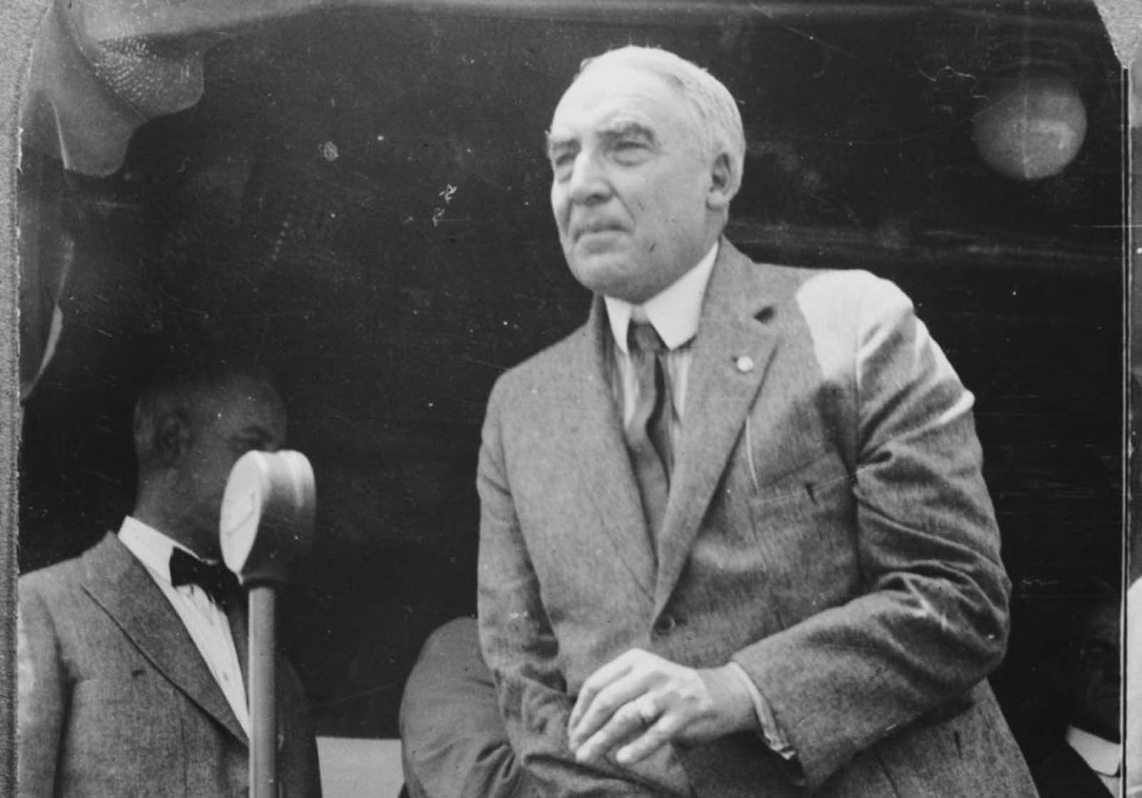 Why U.S. presidential candidate Warren Harding campaigned on a “return to normalcy”? What exactly was so abnormal in 1920?